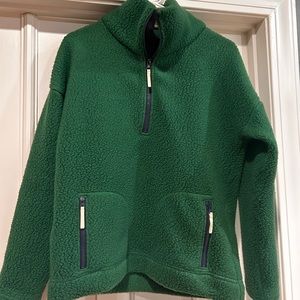 J Crew zip-up vintage fleece